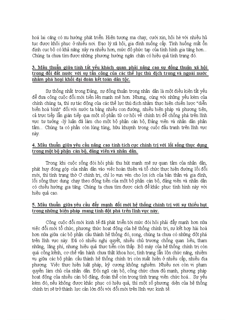 image for page Quy luật thống nhất và đấu tranh của các mặt đối lập vận dụng phân tích mâu thuẫn xã hội trong công cuộc đổi mới hiện nay ở nước ta