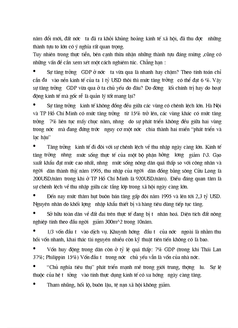 image for page Quá trình đi lên CNXH ở nước ta Thực trạng và giải pháp 1