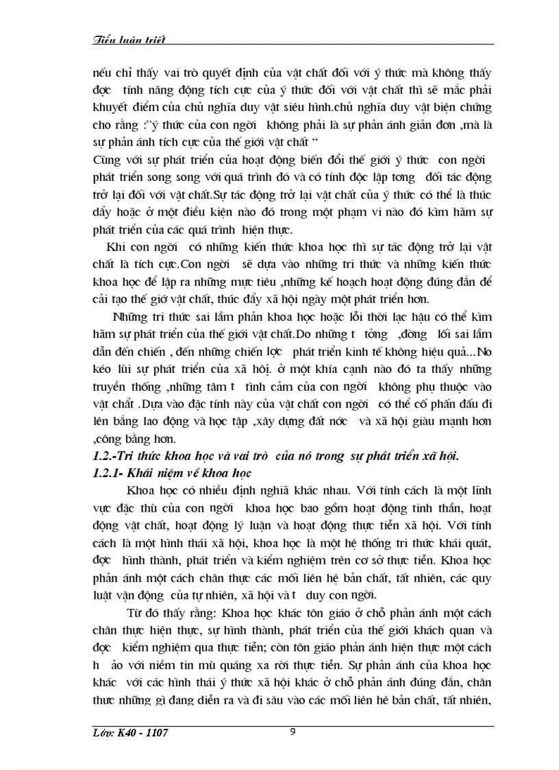 image for page Ýthức và vai trò của tri thức trong đời sống xã hội