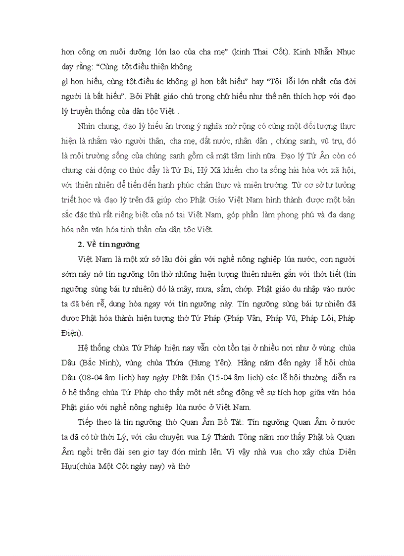 image for page Nhân sinh quan Phật giáo với một số lĩnh vực văn hóa tinh thần người Việt Nam