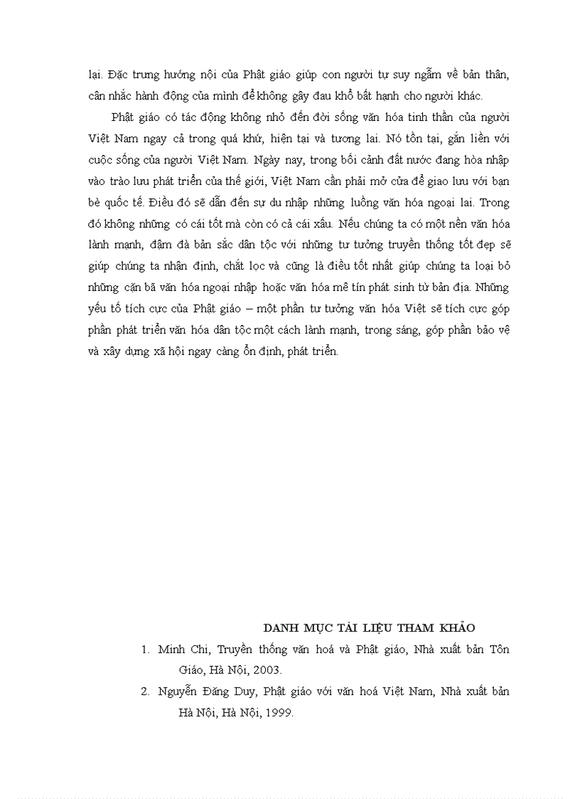 image for page Nhân sinh quan Phật giáo với một số lĩnh vực văn hóa tinh thần người Việt Nam