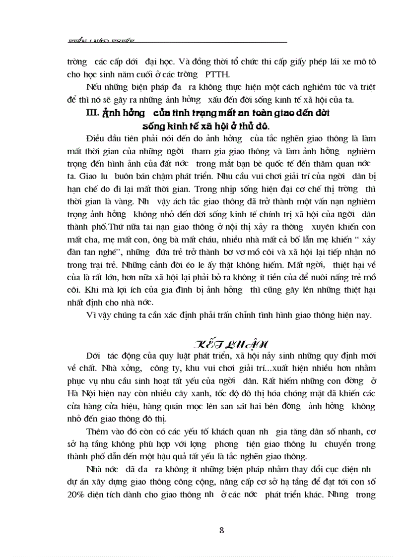 image for page Giao thông đường bộ ở Hà Nội thực trạng và giải pháp 1