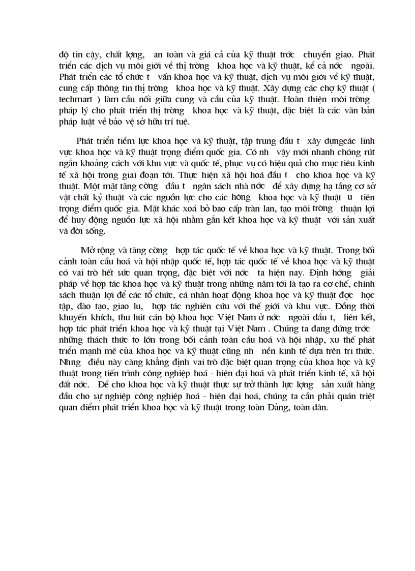 image for page Vai trò của khoa học và kỹ thuật trong sự phát triển lực lượng sản xuất