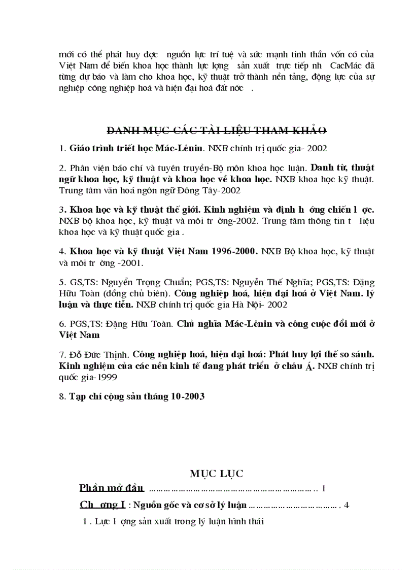 image for page Vai trò của khoa học và kỹ thuật trong sự phát triển lực lượng sản xuất