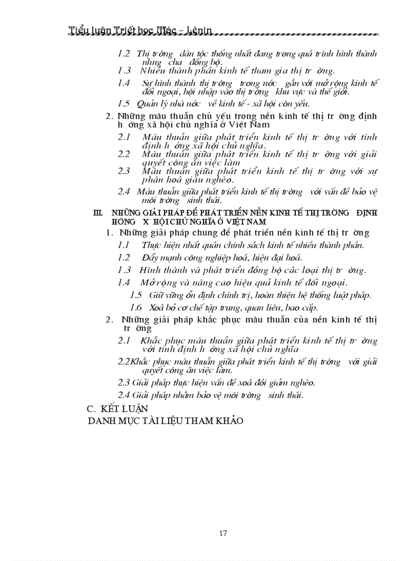 image for page Những mâu thuẫn trong nền kinh tế thị trường định hướng xã hội chủ nghĩa ở nước ta hiện nay Thực trạng và phương hướng giải quyết