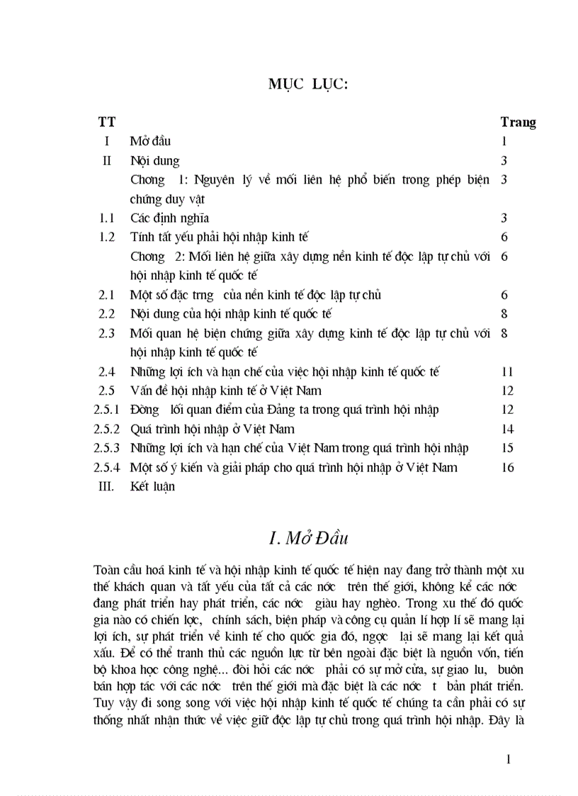 image for page Mối liên hệ giữa xây dựng nền kinh tế độc lập tự chủ với hội nhập kinh tế quốc tế 1
