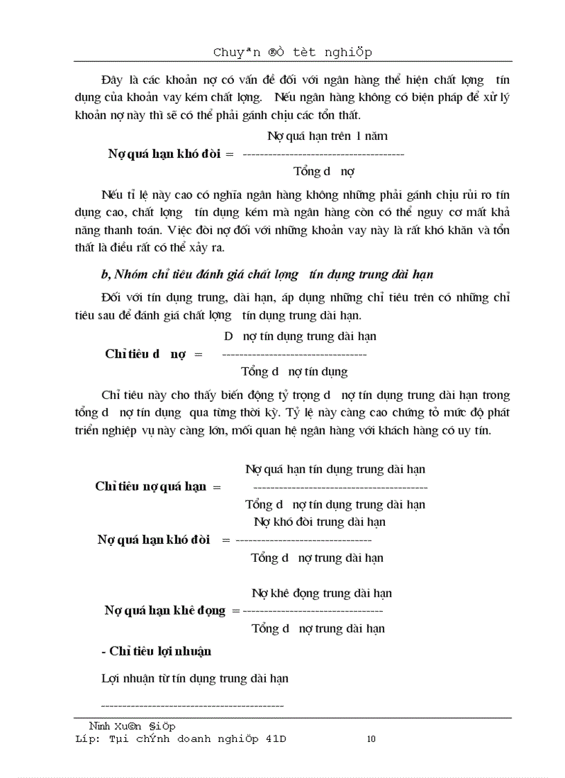 image for page Một số giải pháp nâng cao chất lượng tín dụng trung và dài hạn tại sở I ngân hàng đầu tư và phát triển việt nam 1