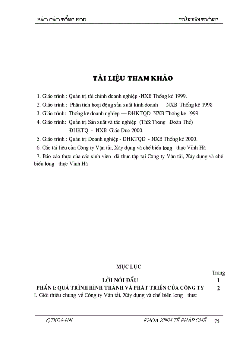 image for page Kiến nghị và giải pháp nhằm hoàn thiện công tác quản trị doanh nghiệp tại Công ty Vận tải Xây dựng và chế biến lương thực Vĩnh Hà 1