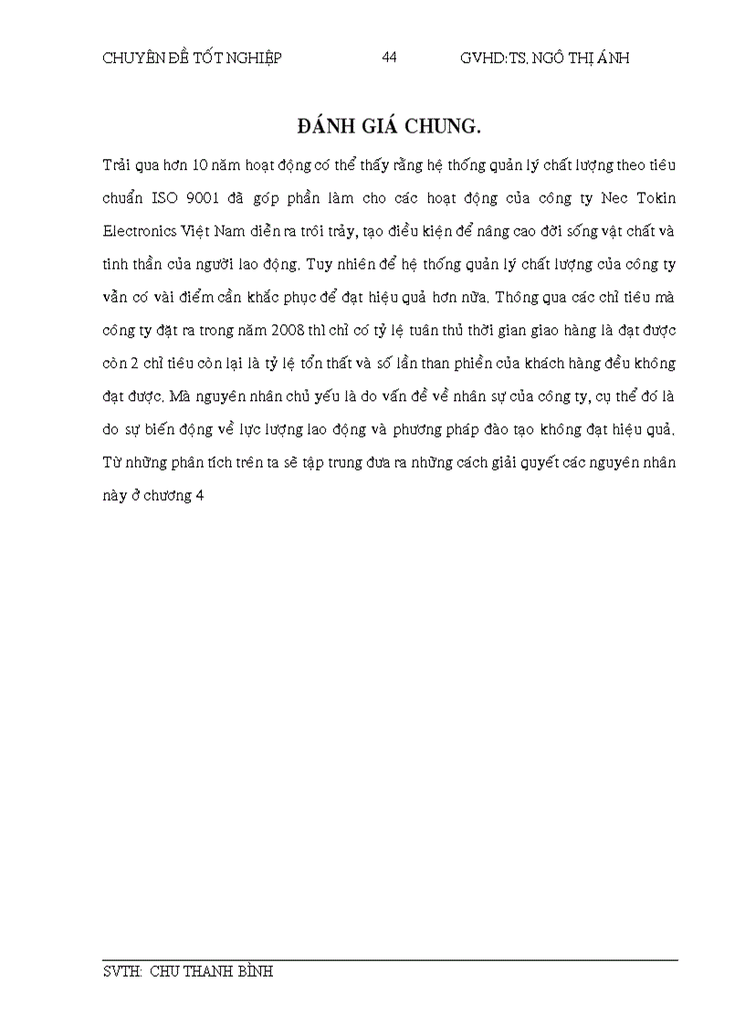 image for page Hoàn thiện Hệ thống quản lý chất lượng tại công ty Nec Tokin Electronics Việt Nam