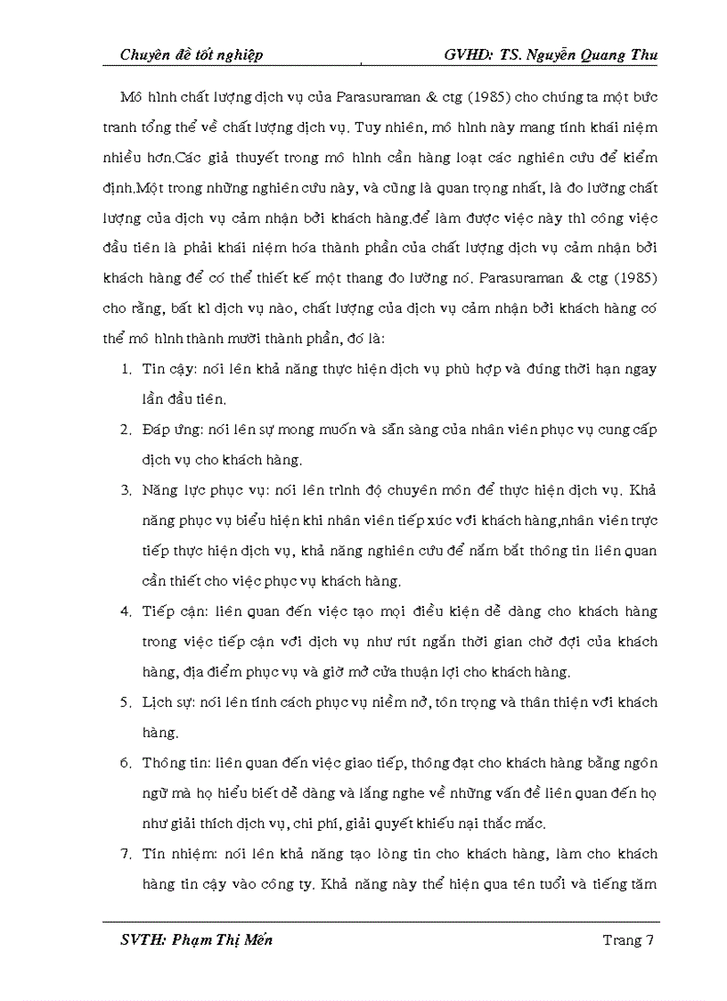 image for page Nghiên cứu các yếu tố ảnh hưởng đến sự hài lòng của khách hàng đối với dịch vụ bán hàng của hệ thống siêu thị CoopMart