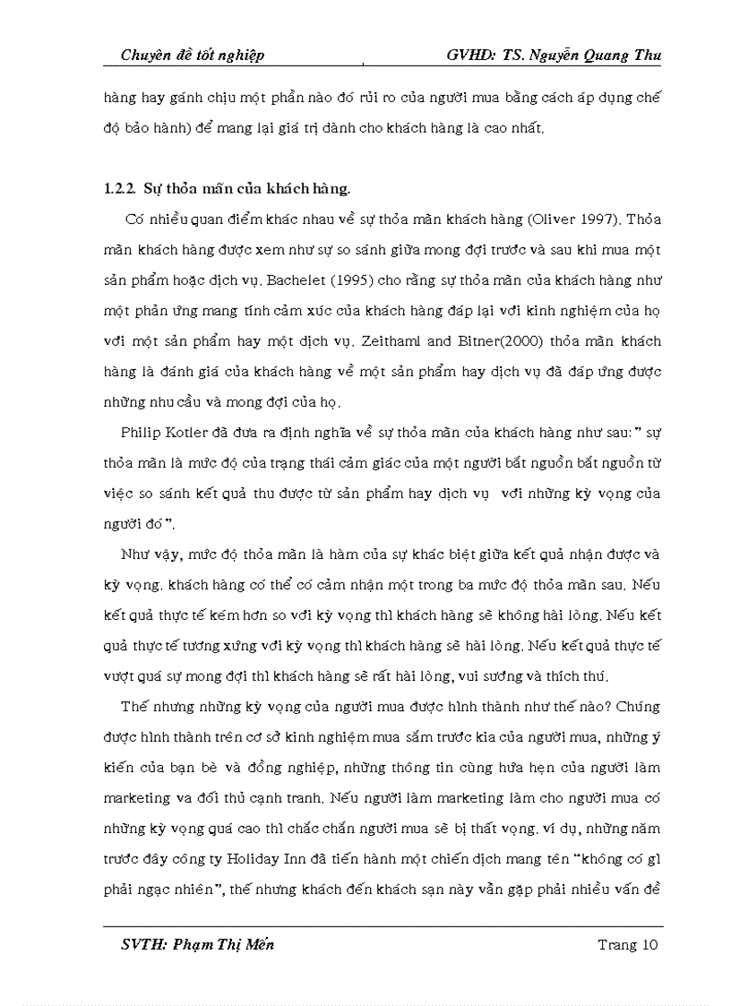 image for page Nghiên cứu các yếu tố ảnh hưởng đến sự hài lòng của khách hàng đối với dịch vụ bán hàng của hệ thống siêu thị CoopMart