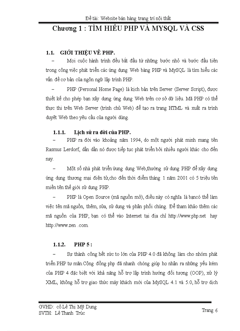 image for page Website bán hàng trang trí nội thất