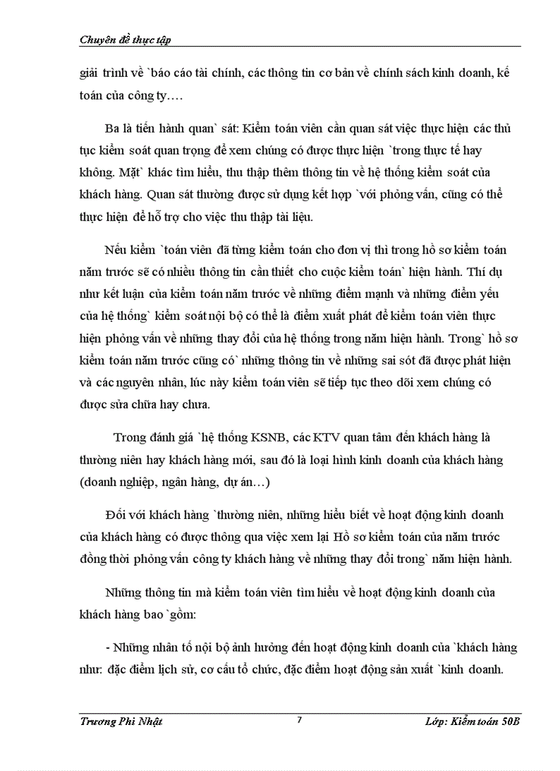 image for page Quy trình đánh giá hệ thống kiểm soát nội bộ trong kiểm toán báo cáo tài chính do Công ty TNHH Kiểm toán độc lập quốc gia Việt Nam VNFC thực hiện