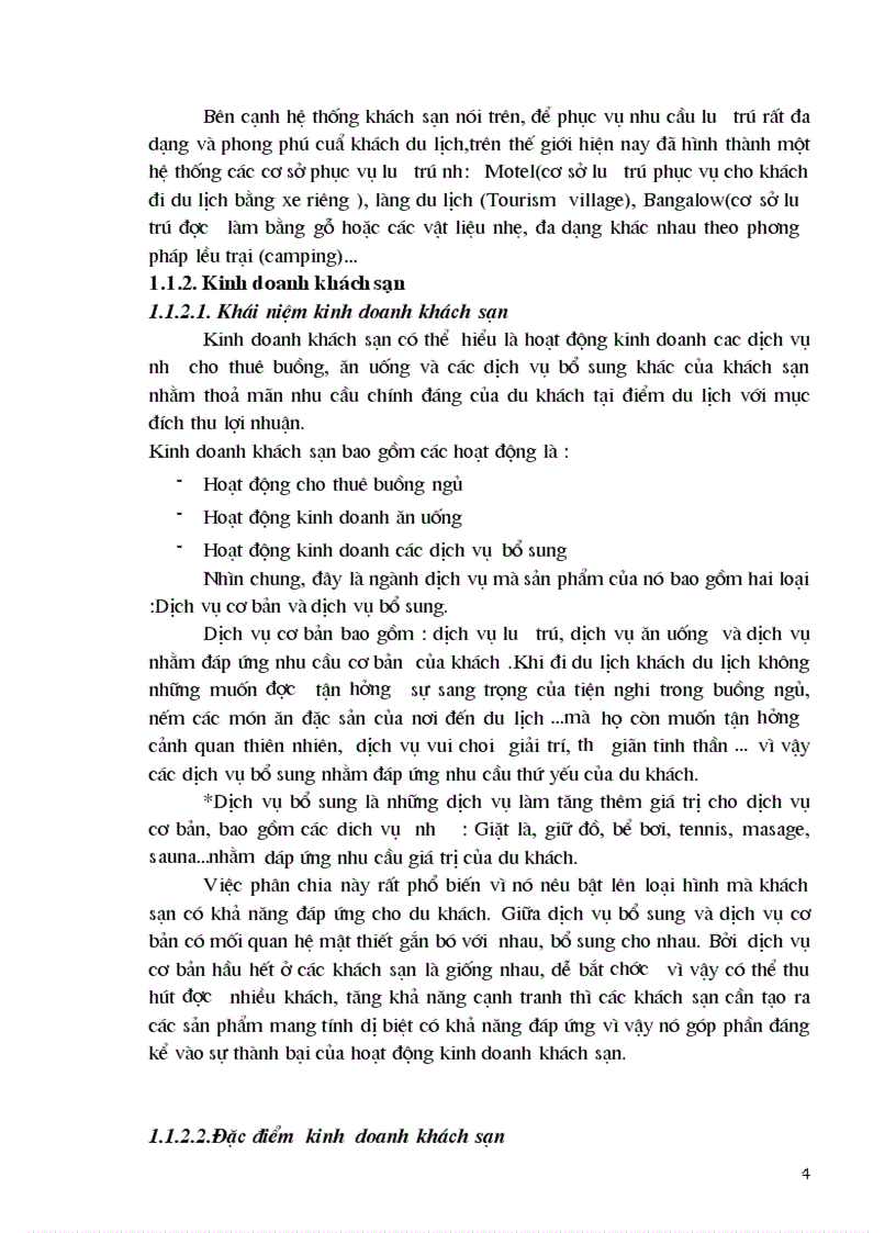 image for page Thực trạng và giải pháp chủ yếu nhằm nâng cao chất lượng phục vụ trong kinh doanh khách sạn tại Công ty khách sạn du lịch Kim Liên 1