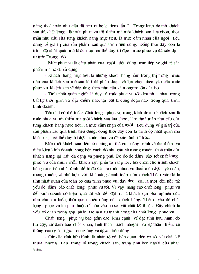 image for page Thực trạng và giải pháp chủ yếu nhằm nâng cao chất lượng phục vụ trong kinh doanh khách sạn tại Công ty khách sạn du lịch Kim Liên 1
