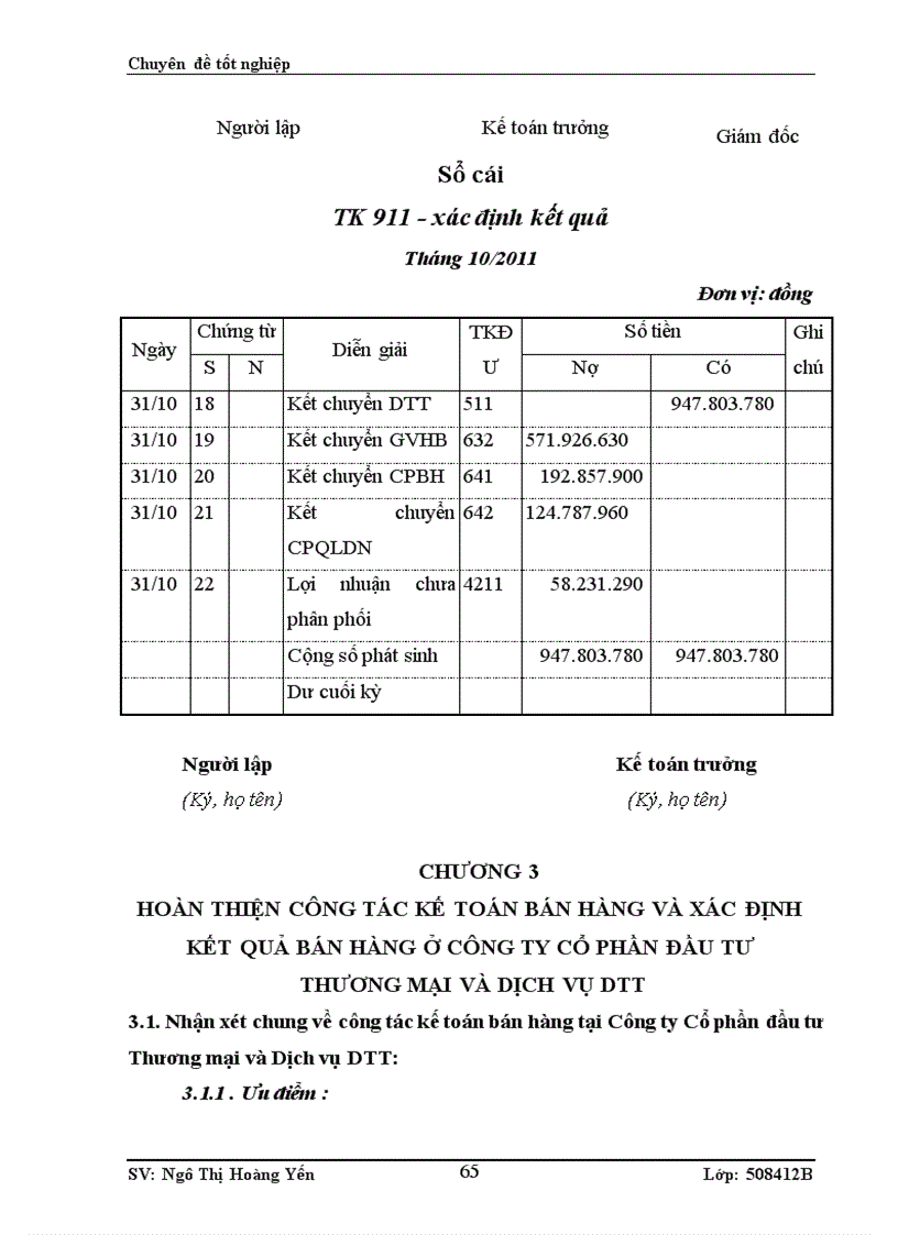 image for page Hoàn thiện kế toán bán hàng và xác định kết quả bán hàng tại Công ty Cổ phần đầu tư Thương mại và Dịch vụ DTT