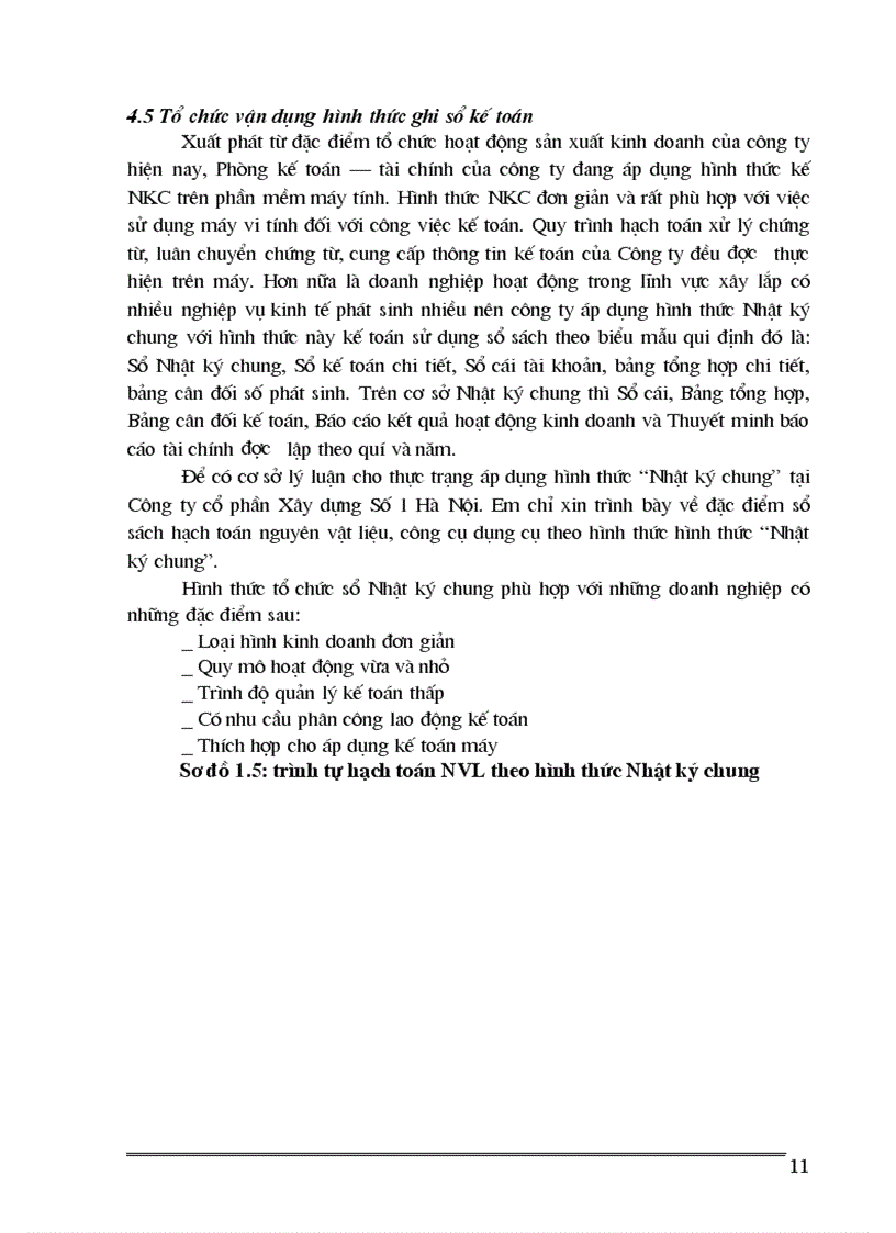 image for page Kế toán nguyên vật liệu ở Công ty cổ phần xây dựng số 1 Hà Nội