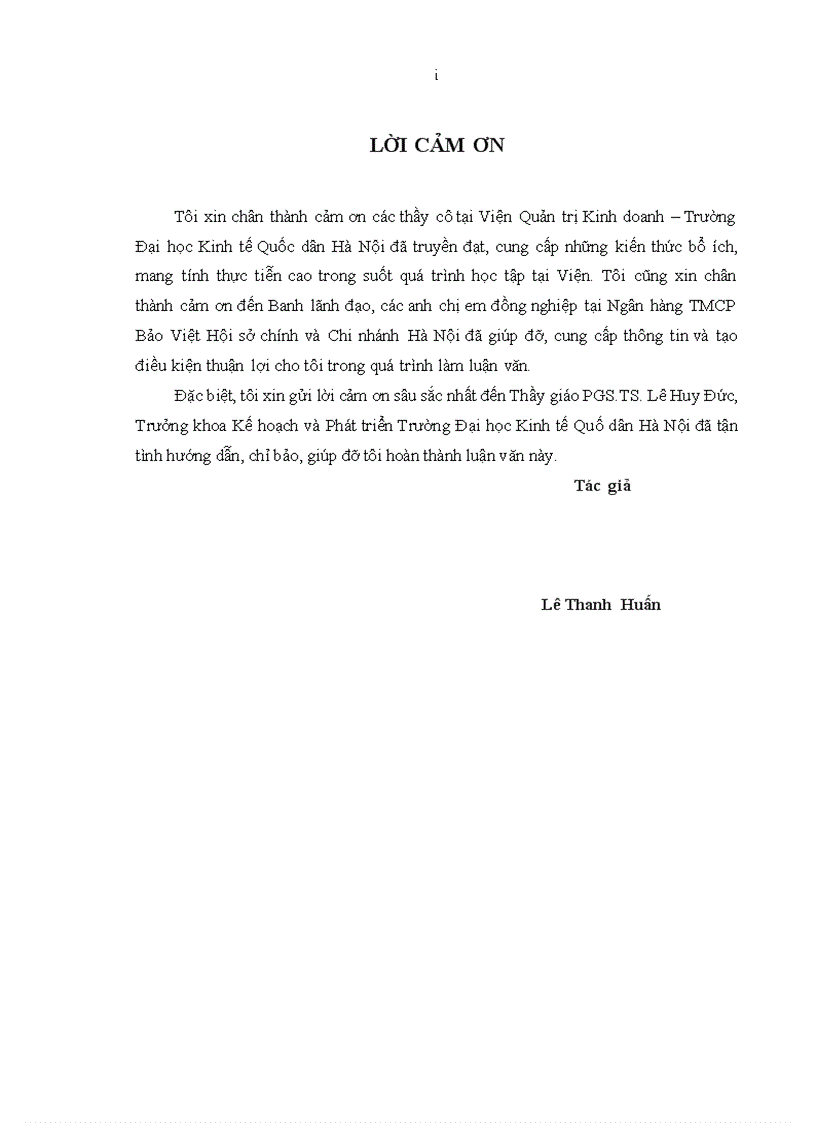 image for page Nâng cao năng lực cạnh tranh của Ngân hàng Thương mại cổ phần Bảo Việt