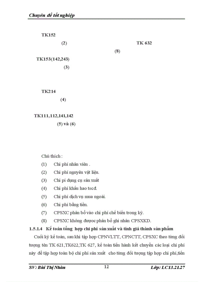 image for page Tổ chức công tác kế toán tập hợp chi phí sản xuất và tính giá thành sản phẩm tại Công ty TNHH TM Huy Hoàng