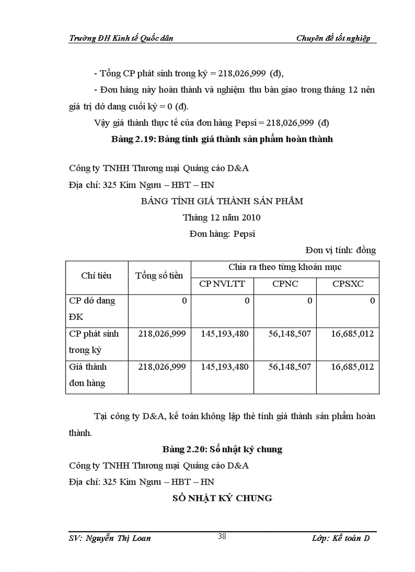 image for page Hoàn thiện kế toán chi phí sản xuất và tính giá thành sản phẩm tại Công ty TNHH Thương mại Quảng cáo D A