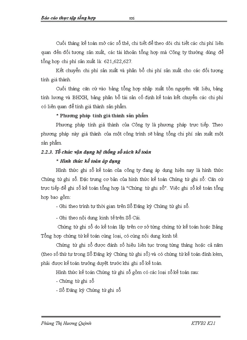 image for page Tổ chức bộ máy kế toán và hệ thống kế toán tại Công ty TNHH Cơ điện lạnh và Thiết bị Công trình