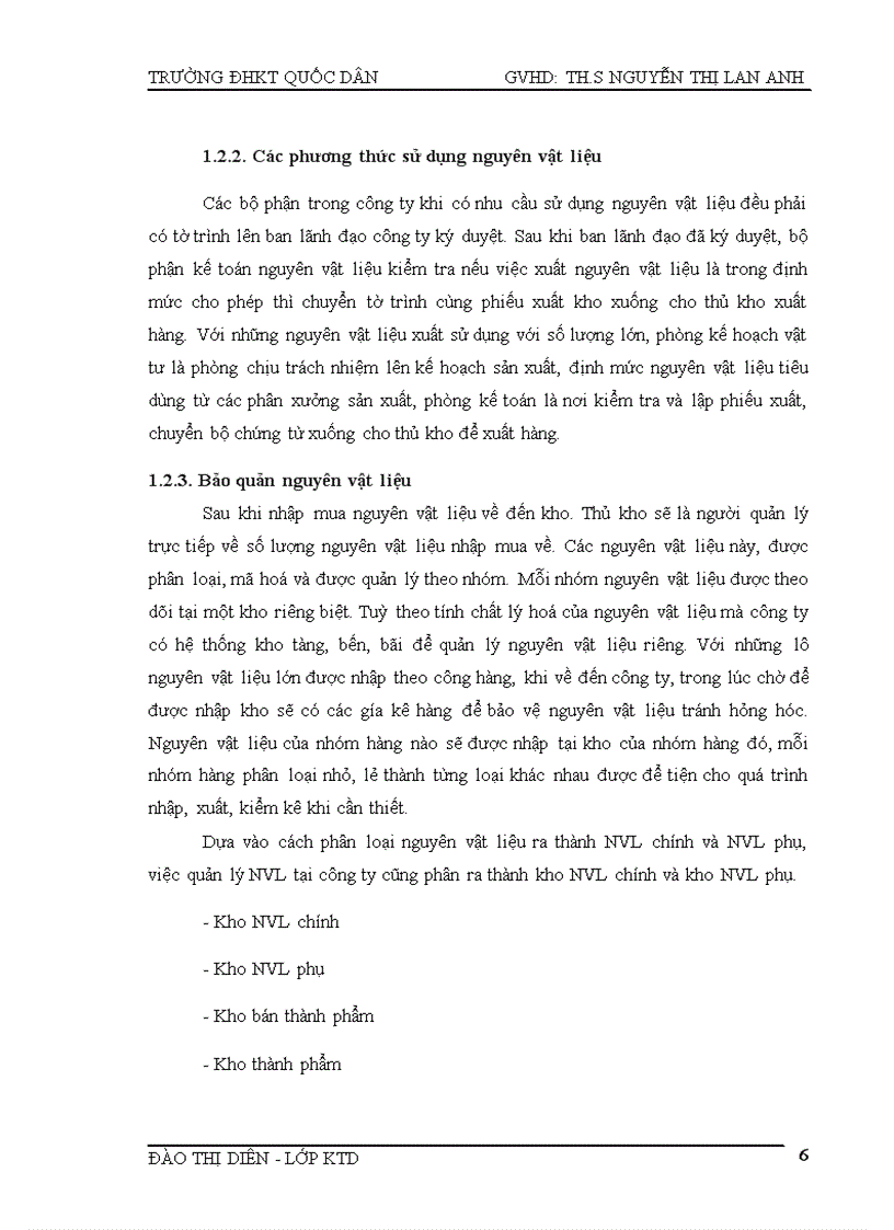 image for page Hoàn thiện kế toán nguyên vật liệu tại công ty TNHH XNK MAY ANH VŨ