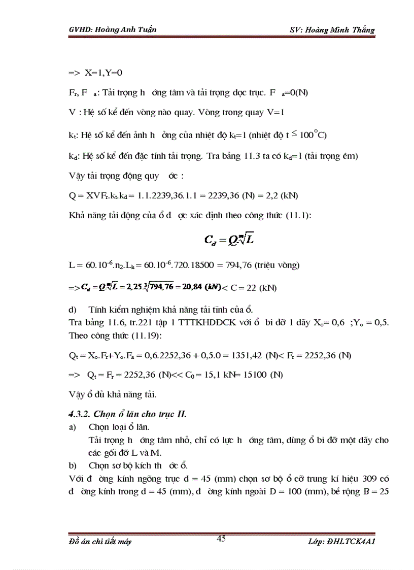 image for page Tính toán và thiết kế các chi tiết máy