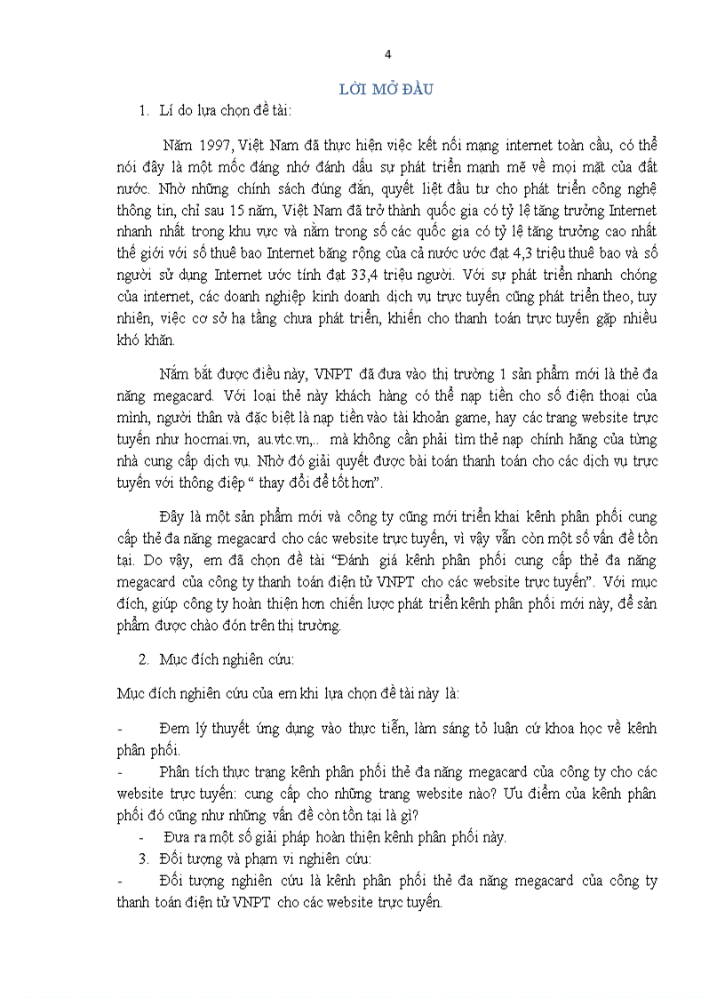 image for page Đánh giá kênh phân phối cung cấp thẻ đa năng megacard của công ty thanh toán điện tử VNPT cho các website trực tuyến