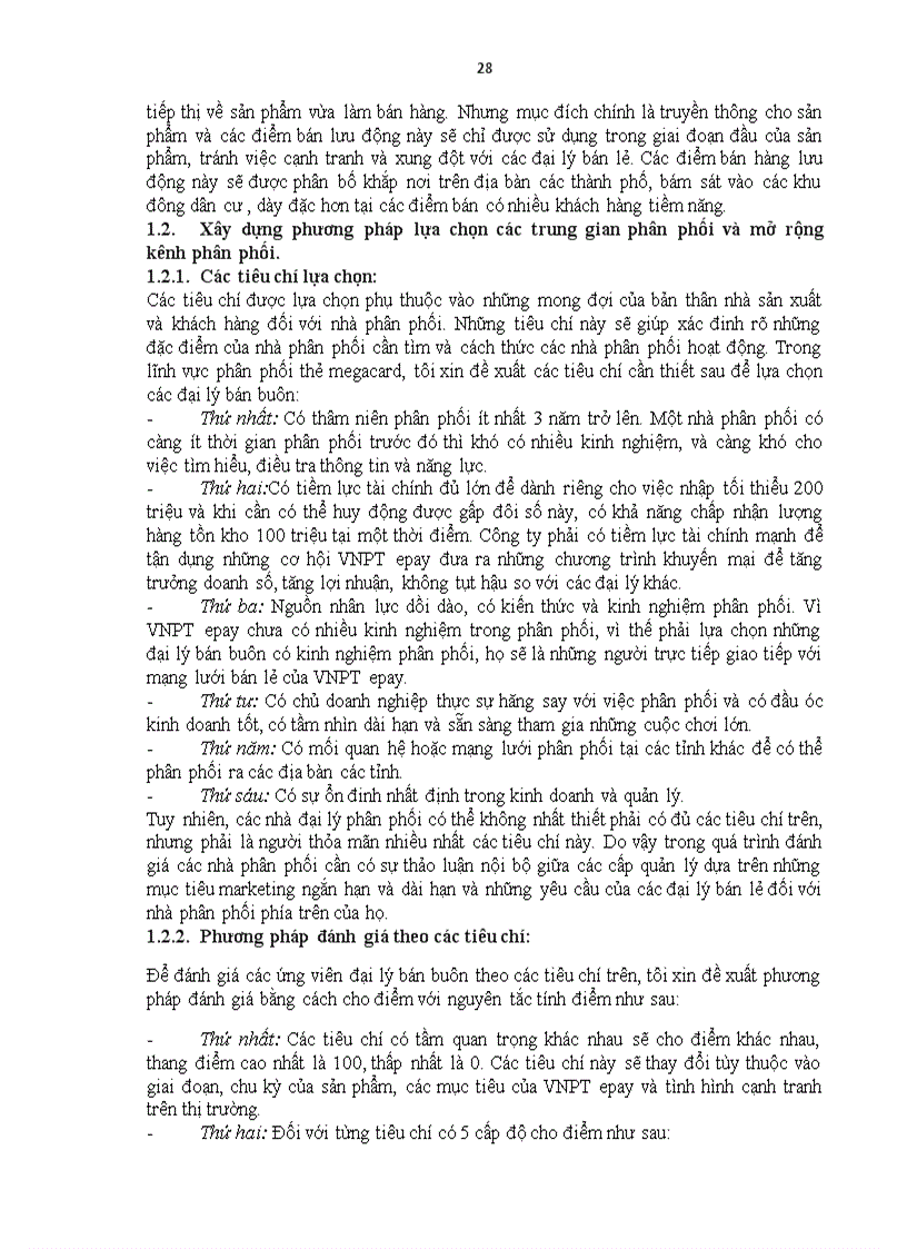 image for page Đánh giá kênh phân phối cung cấp thẻ đa năng megacard của công ty thanh toán điện tử VNPT cho các website trực tuyến