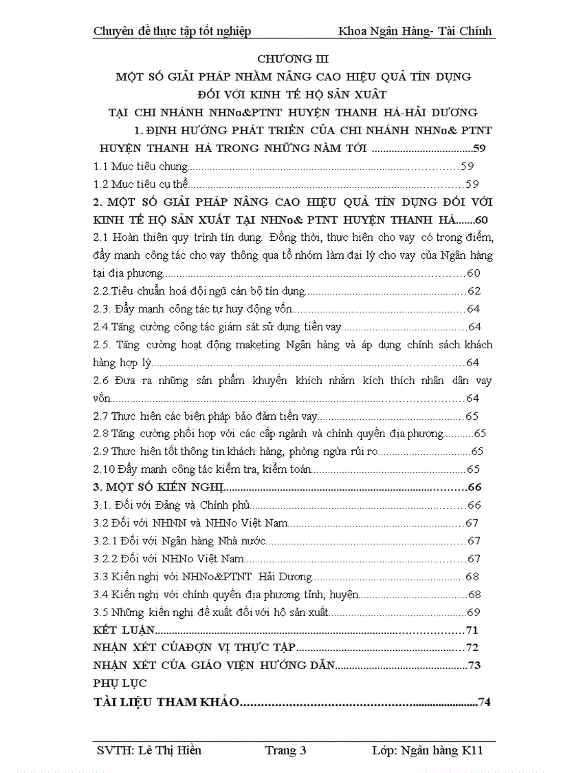 image for page Giải pháp nâng cao hiệu quả tín dụng đối với kinh tế hộ sản xuất tại Chi nhánh NHNo PTNT huyện Thanh Hà tỉnh Hải Dương