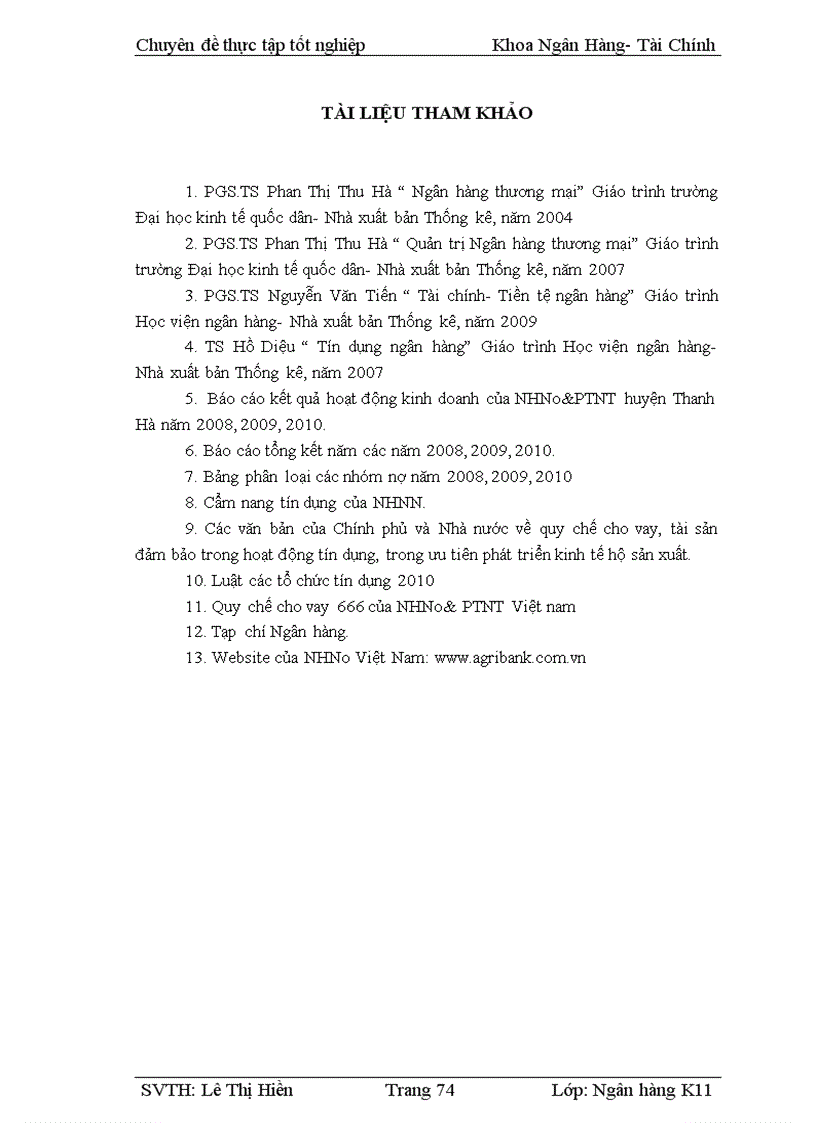 image for page Giải pháp nâng cao hiệu quả tín dụng đối với kinh tế hộ sản xuất tại Chi nhánh NHNo PTNT huyện Thanh Hà tỉnh Hải Dương