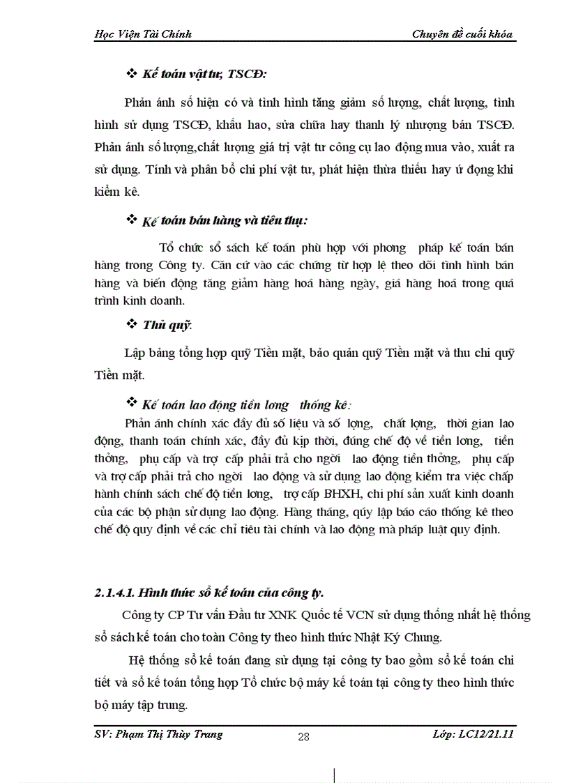 image for page Hoàn thiện công tác kế toán bán hàng và xác định kết quả bán hàng tại Công ty cổ phần Tư vấn Đầu tư XNK Quốc tế VCN
