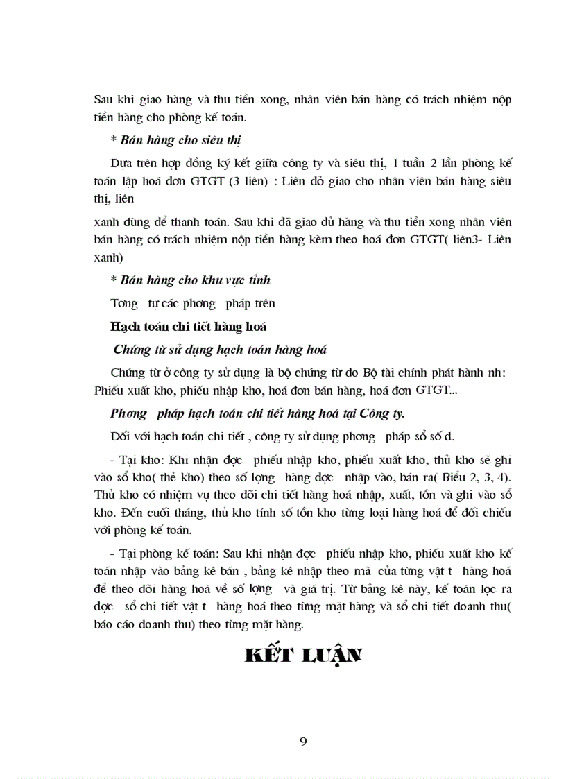 image for page Thực trạng công tác kế toán bán Hàng và xác định kết quả kinh doanh tại Công ty cổ phần vlxd tuấn khanh