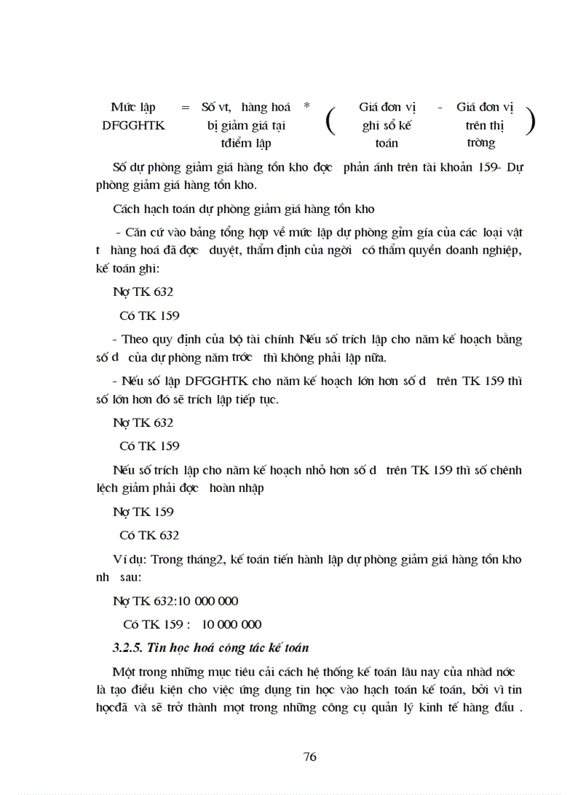 image for page Thực trạng công tác kế toán bán Hàng và xác định kết quả kinh doanh tại Công ty cổ phần vlxd tuấn khanh 1