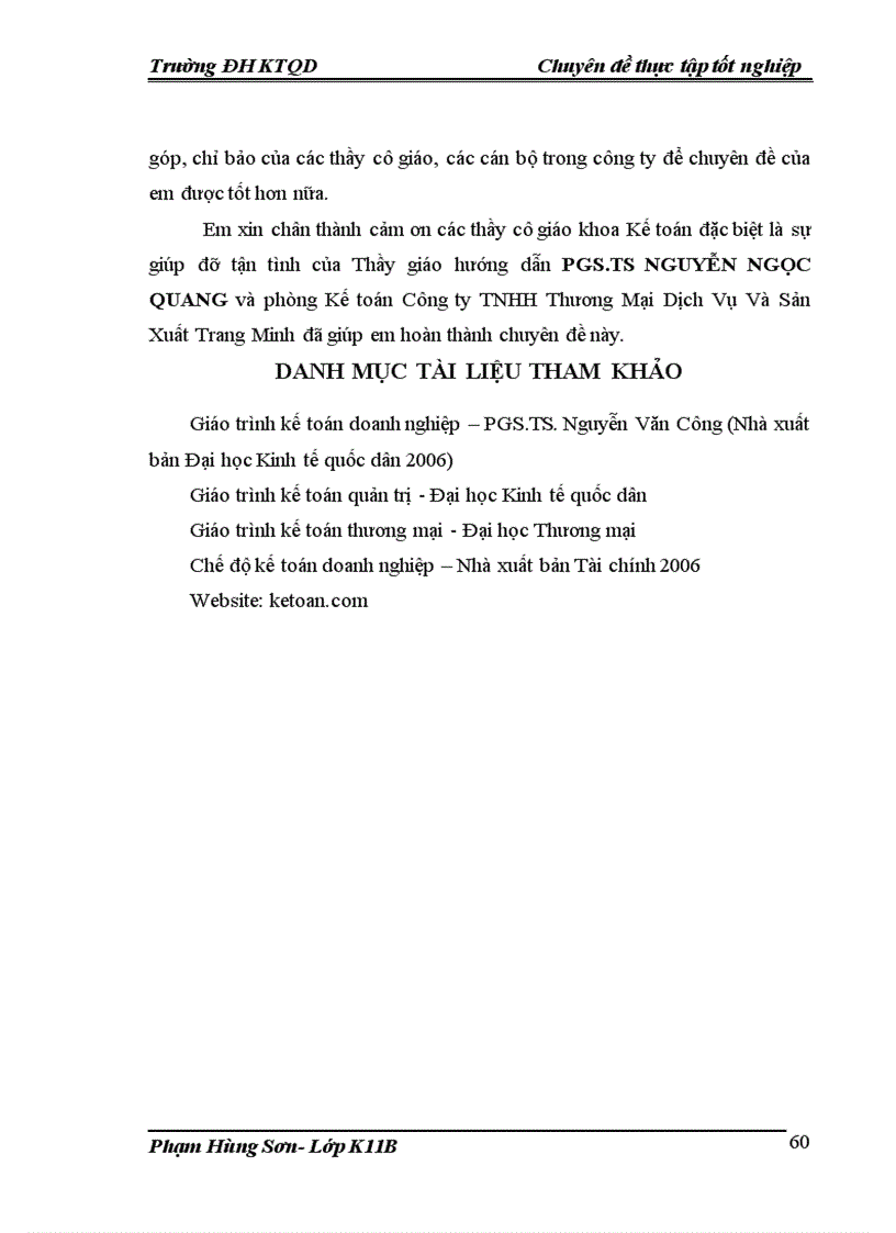 image for page Hoàn thiện kế toán bán hàng và xác định kết quả kinh doanh tại Công ty TNHH Thương Mại Dịch Vụ và Sản Xuất Trang Minh