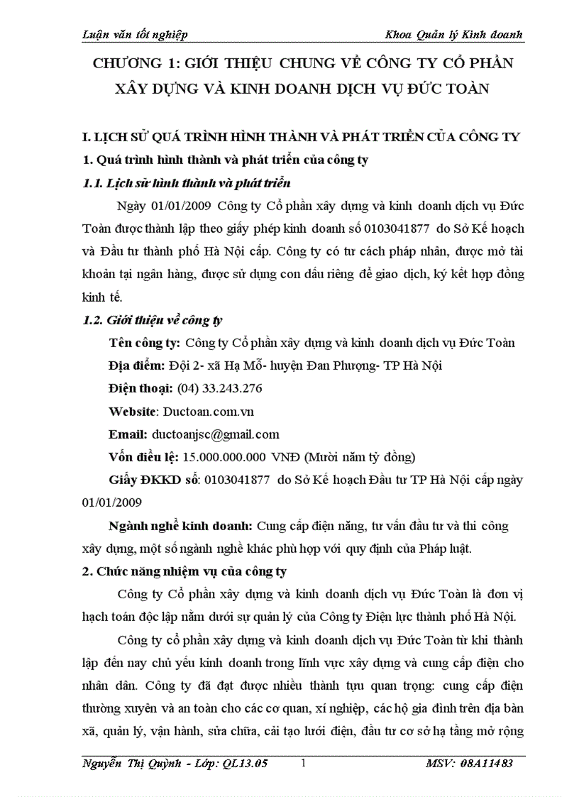 image for page Một số giải pháp nhằm tạo động lực cho người lao động tại Công ty Cổ phần xây dựng và kinh doanh dịch vụ Đức Toàn