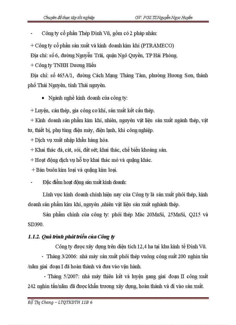 image for page Giải pháp nâng cao hiệu quả sử dụng vốn kinh doanh ở Công ty Cổ phần thép Đình Vũ 1