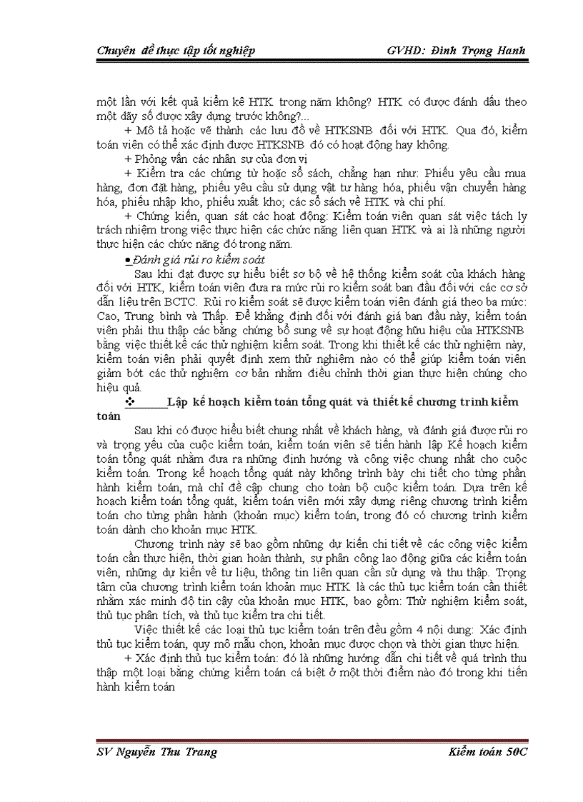 image for page Hoàn thiện quy trình kiểm toán khoản mục HTK trong kiểm toán BCTC do Công ty TNHH Tư vấn Tài chính Kế toán và Kiểm toán Việt Nam AAFC thực hiện