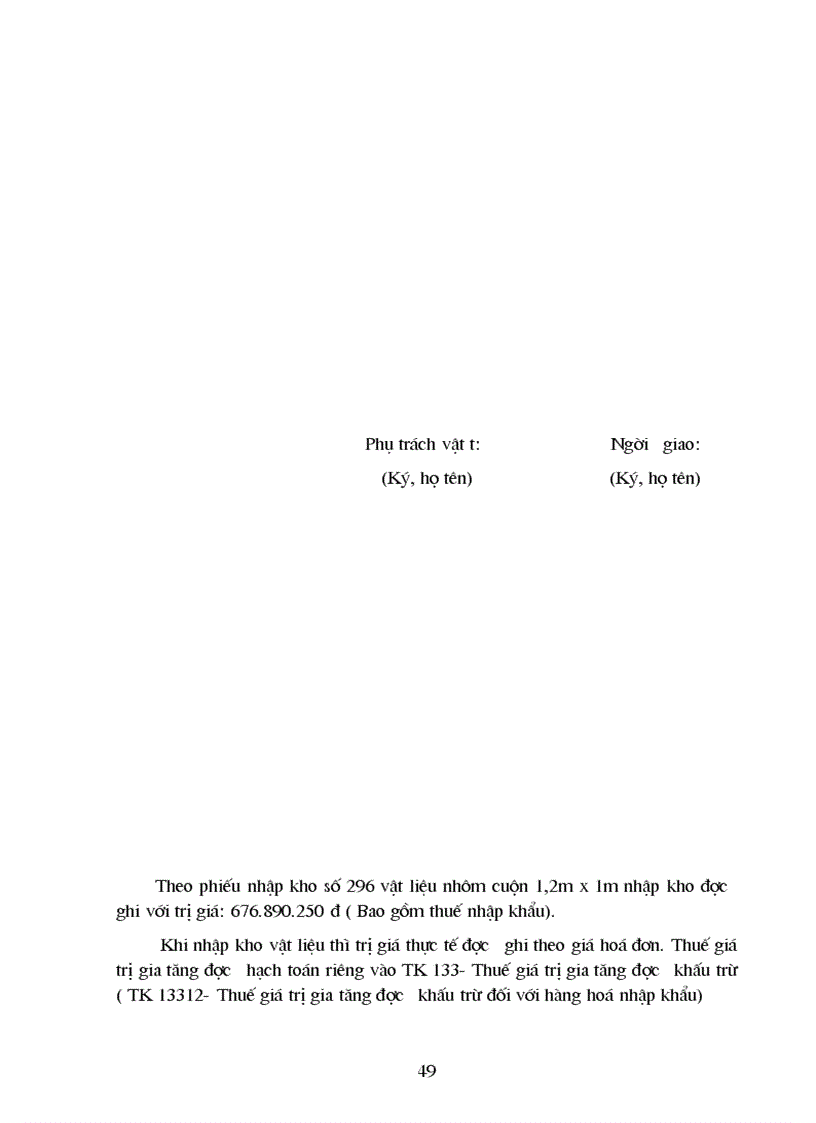 image for page Hạch toán chi tiết nguyên liệu vật liệu với việc nâng cao hiệu quả sử dụng vốn lưu động trong sản xuất kinh doanh tại Công ty Điện thoại Hà Nội