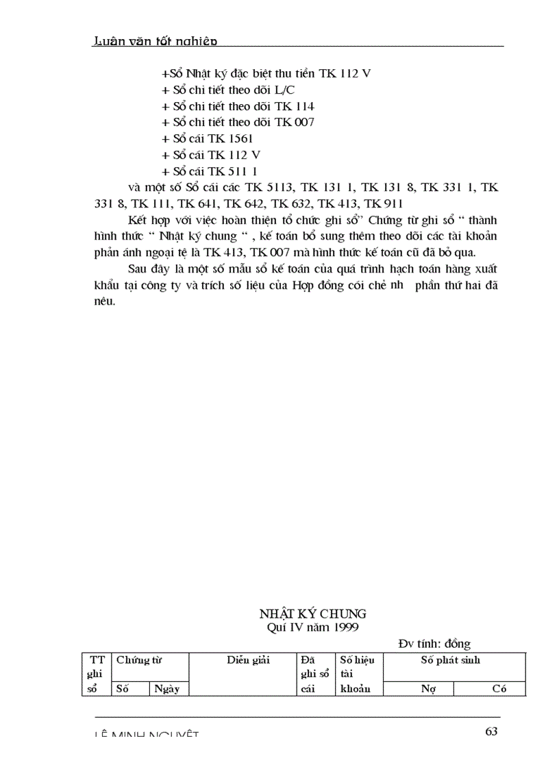 image for page Hoàn thiện tổ chức hạch toán các hoạt động xuất khẩu hàng hoá với việc nâng cao hiệu quả kinh doanh tại Công ty XNK tổng hợp và chuyển giao công nghệ VN