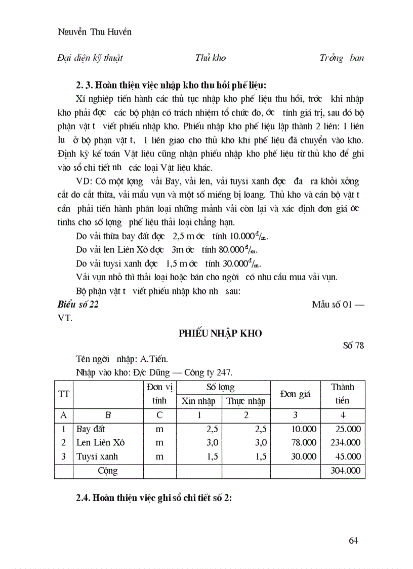 image for page Kế toán nguyên vật liệu và CC DC tại công ty 247 Tổng cục hậu cần Bộ quốc phòng 1