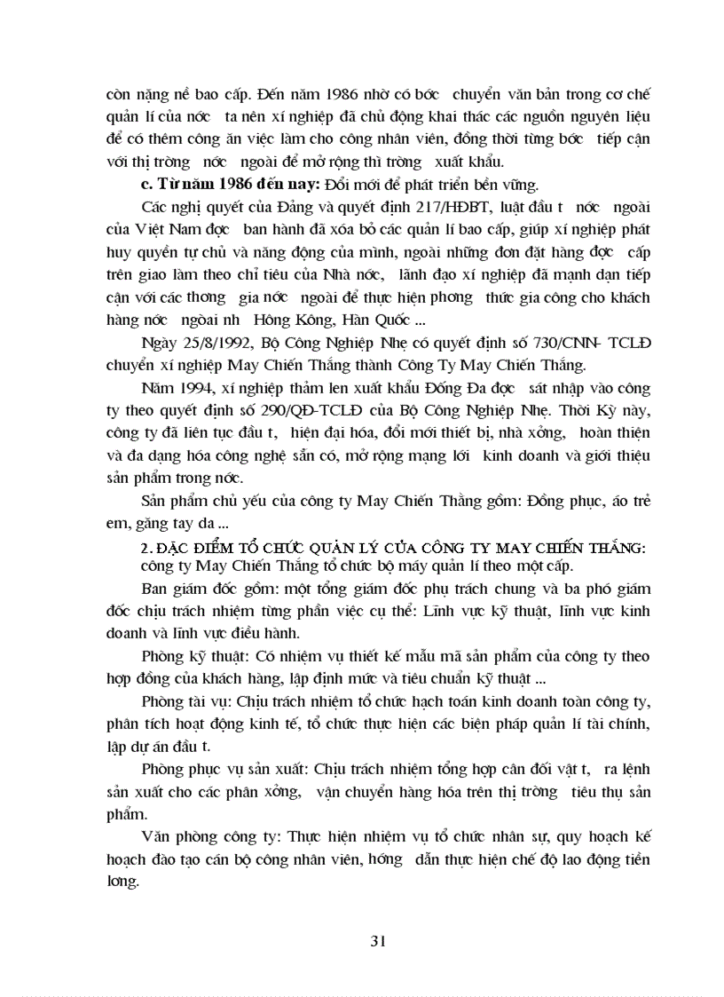 image for page Thực trạng công tác kế toán tập hợp chi phí sản xuất và tính giá thành sản phẩm tại công ty May Chiến Thắng