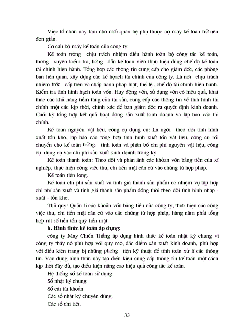 image for page Thực trạng công tác kế toán tập hợp chi phí sản xuất và tính giá thành sản phẩm tại công ty May Chiến Thắng