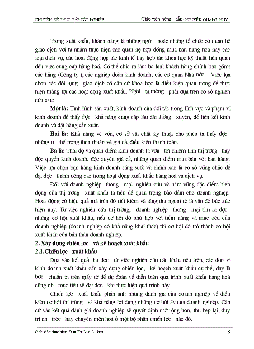 image for page Biện pháp chủ yếu nhằm thúc đẩy hoạt động xuất khẩu hàng nông sản tại Công ty xuất nhập khẩu Tổng hợp I