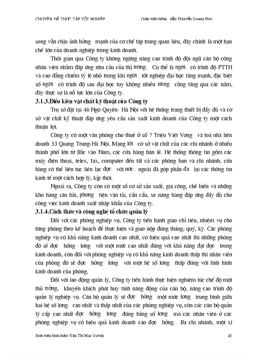 image for page Biện pháp chủ yếu nhằm thúc đẩy hoạt động xuất khẩu hàng nông sản tại Công ty xuất nhập khẩu Tổng hợp I