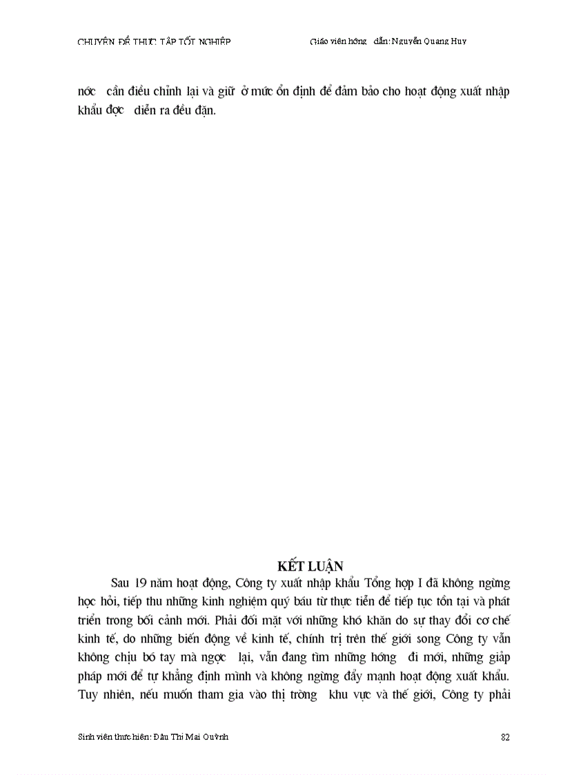 image for page Biện pháp chủ yếu nhằm thúc đẩy hoạt động xuất khẩu hàng nông sản tại Công ty xuất nhập khẩu Tổng hợp I