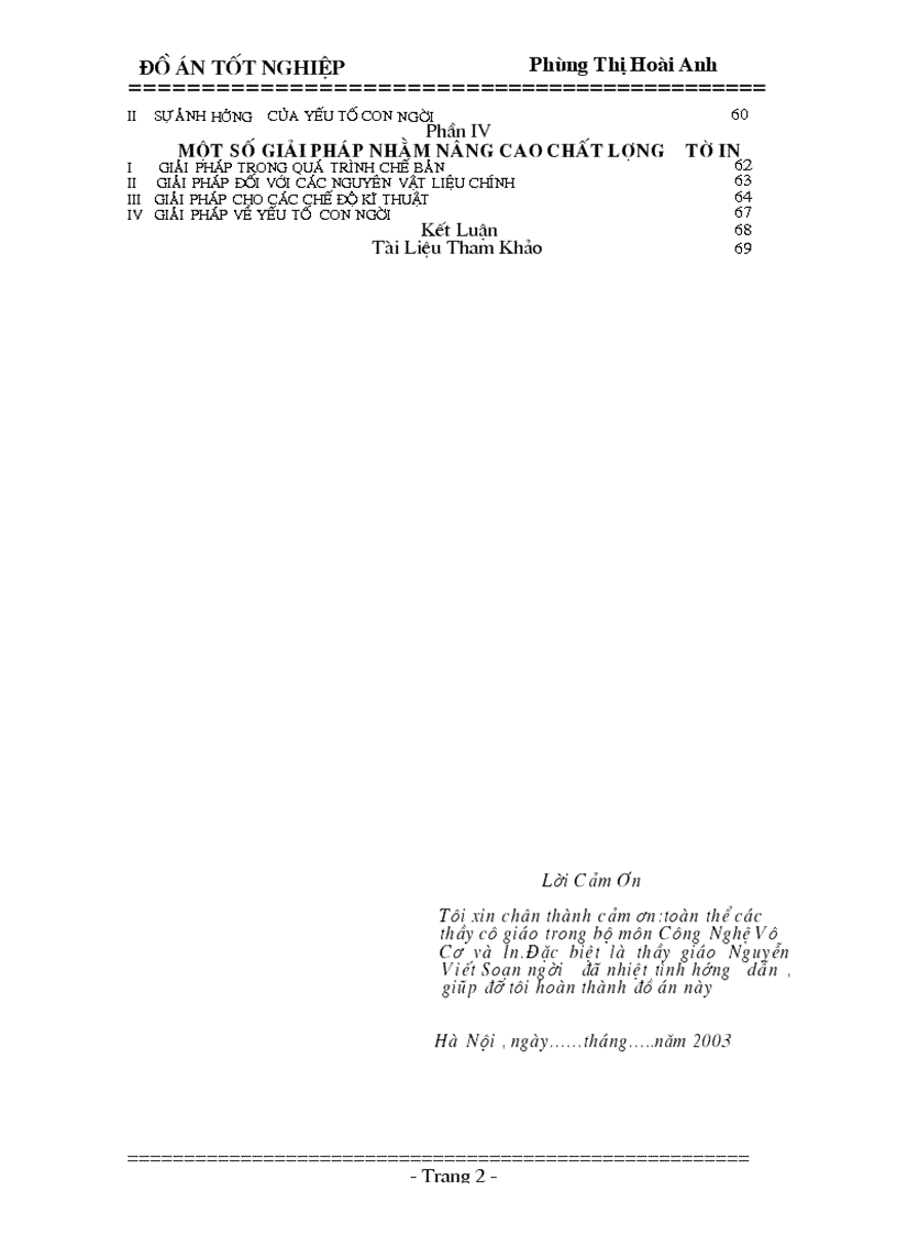 image for page CáC yếu tố ảnh hưởng đến chất lượng in