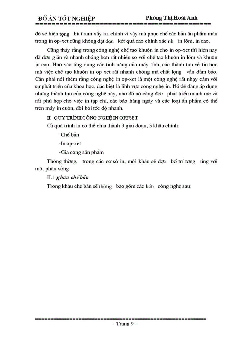 image for page CáC yếu tố ảnh hưởng đến chất lượng in