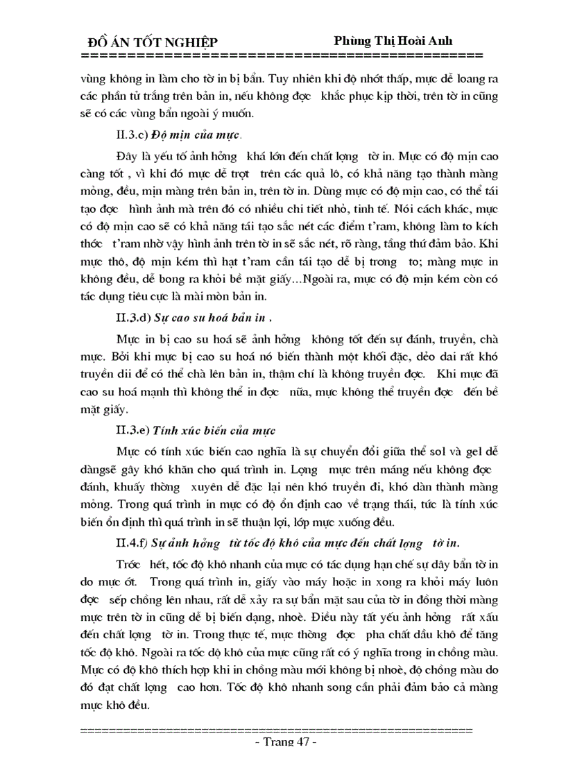 image for page CáC yếu tố ảnh hưởng đến chất lượng in