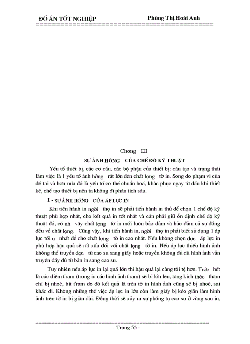 image for page CáC yếu tố ảnh hưởng đến chất lượng in